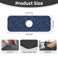 thumbnail image 2 of Sikiie Colorful Stars Splash Guard for Sink Faucet-1 PC Super Absorbent Fast Drying Mat Sink Gadgets-Splash Guard for Kitchen, Sink Mat, 2 of 7