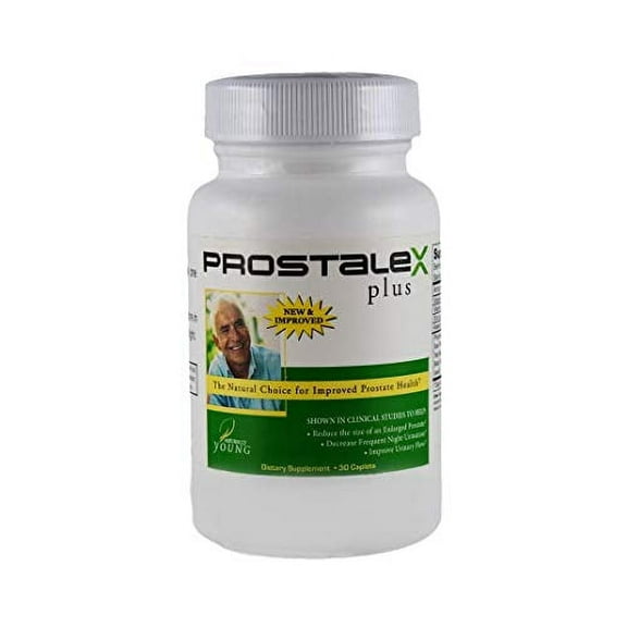 Prostalex Plus 30 Caplets Naturally Young Long Life Solutions Prostate Health i bottle