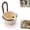 Brown, variant on 2026 New Cactus Kitchen Sink Strainer Basket, Sink Drain Strainer Self-Cleaning Faucet Hanging Filter Basket, Multifunctional Kitchen Sink Strainer Press Automatic Dumping Basket (Green)