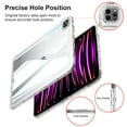thumbnail image 3 of Allytechgroup Case for iPad Pro 11 Inch 2022/2021/2020/2018 (4th/3rd/2nd/1st gen), Soft TPU Slim Lightweight Not Yellowing Shockproof and Anti-Scratch Protective Cover for iPad Pro 11 Inch, Purple, 3 of 6