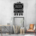 thumbnail image 3 of Craftnamesign Custom Best Popop Ever Metal Wall Art LED Light, Personalized Name Sign, 3 of 5