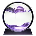 thumbnail image 1 of GUOOL Tableau d'Art de Sable en Mouvement Verre Rond Affichage 3D en Mouvement Sable Fluide 7 Pouces, 1 of 9