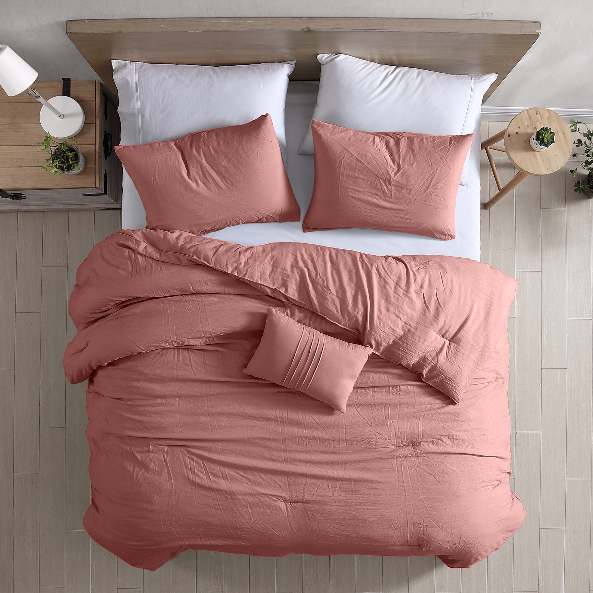 Modern Threads 4-pc Garment-Washed Comforter Set