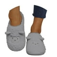 thumbnail image 3 of Shadoumai Slippers for Women Cute Sheep Fuzzy Animal Fluffy Plush Warm Lining Memory Foam House Slippers with Thick Sole, 3 of 5