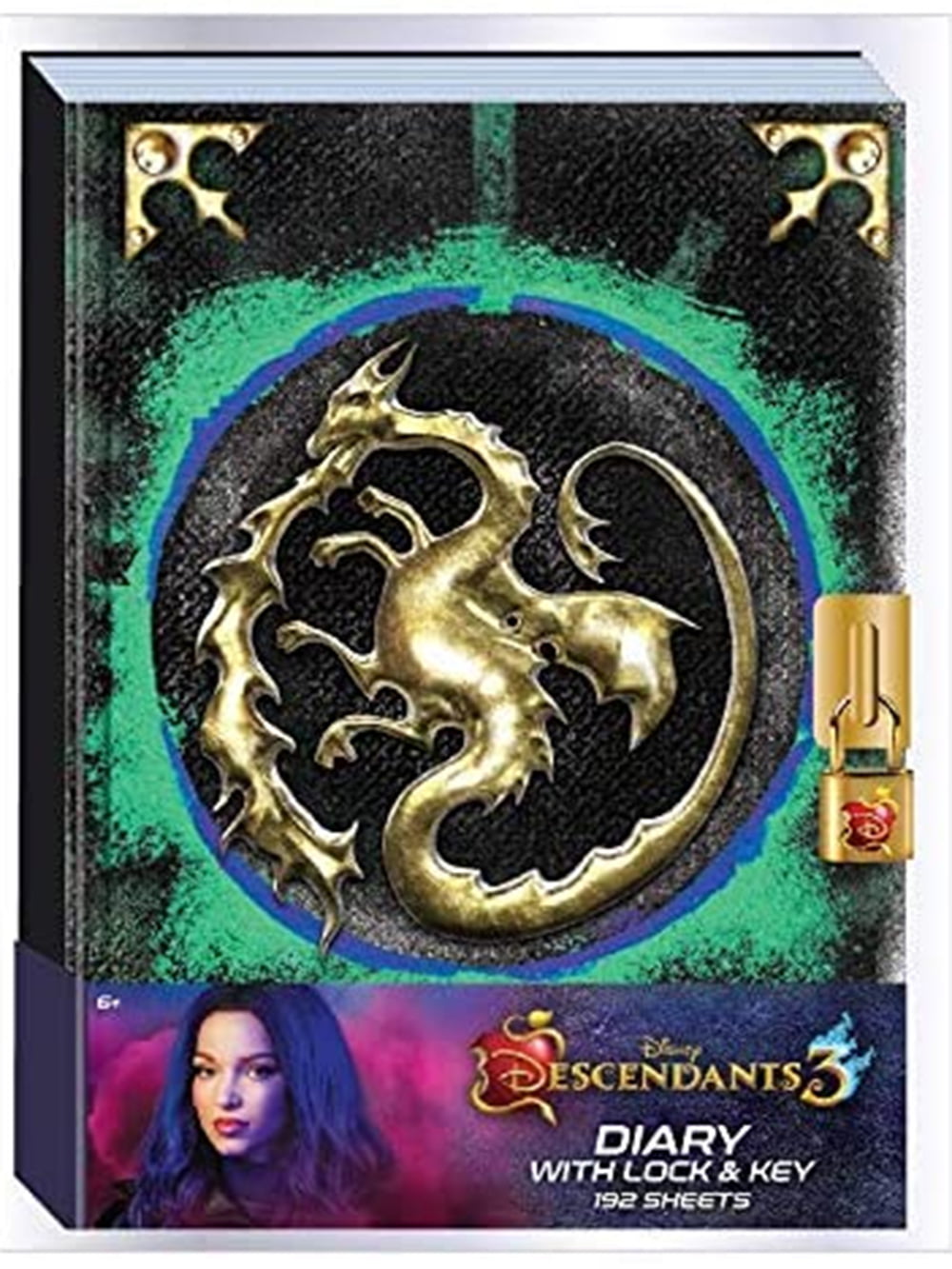 Descendants 3 Cool-Lock and Key Diary