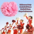 thumbnail image 4 of Hooshing 2/6/12PCS Cheerleading Pom Poms with Baton Handle for Team Spirit Sports Dance Cheering Kids Adults, 4 of 10