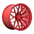 thumbnail image 2 of Asanti Black Flow Formed Aluminum Rim AB39 20X12 5X115 C-RED 6MM, AB039QX20121506, 2 of 4