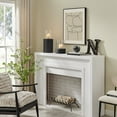 thumbnail image 4 of Tabletop Pillar Hurricane Candleholder with Decorative Pebble Base - Small, 4 of 10