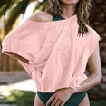 thumbnail image 2 of AherBiu Workout Tops for Women Hollow Back Cap Sleeve Lightweight Activewear Athletic Shirts Cropped Yoga Tees, 2 of 6