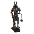 thumbnail image 5 of Ebros God Anubis with Scales of Justice Statue Figurine 10" Tall (Black & Gold), 5 of 10