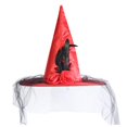 thumbnail image 1 of Halloween Witch Hat For Party,witch Hats ,women's Witch Hats Attached With Roses & Feathers, 1 of 5
