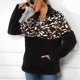 thumbnail image 2 of Blusa de sudadera con cremallera de manga larga suelta de moda informal con estampado de leopardo para mujer Fridja  fhghd4833, 2 of 6