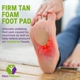 thumbnail image 2 of Almohadilla para pies, espuma firme metatarsiana, 6 pares (12 piezas) Mars Wellness, 2 of 8