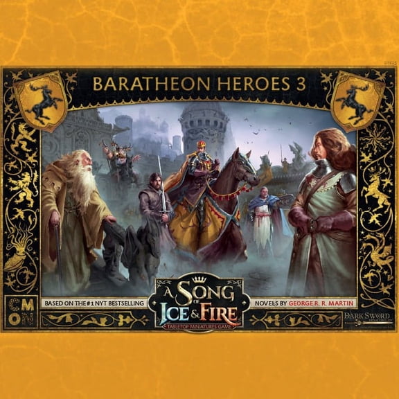 A Song of Ice and Fire Miniatures Game: Baratheon Heores III CMN SIF815