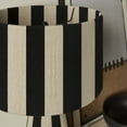 thumbnail image 5 of Modway Renae Handwoven Cotton Thread Striped Table Lamp in Black by Modway, 5 of 10