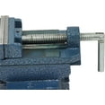 thumbnail image 7 of Handdo 3 Inches Bench Vise Milling Machine Drilling Cross Drill Heavy Machine Tool Sliding Metal Milling Fixed Workpiece for Milling Machine and Drilling Machine Blue, 7 of 7