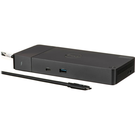 Restored Dell WD19TBS Thunderbolt Security Dock 130W Dual 4K HDMI DisplayPort USB-C (Refurbished)