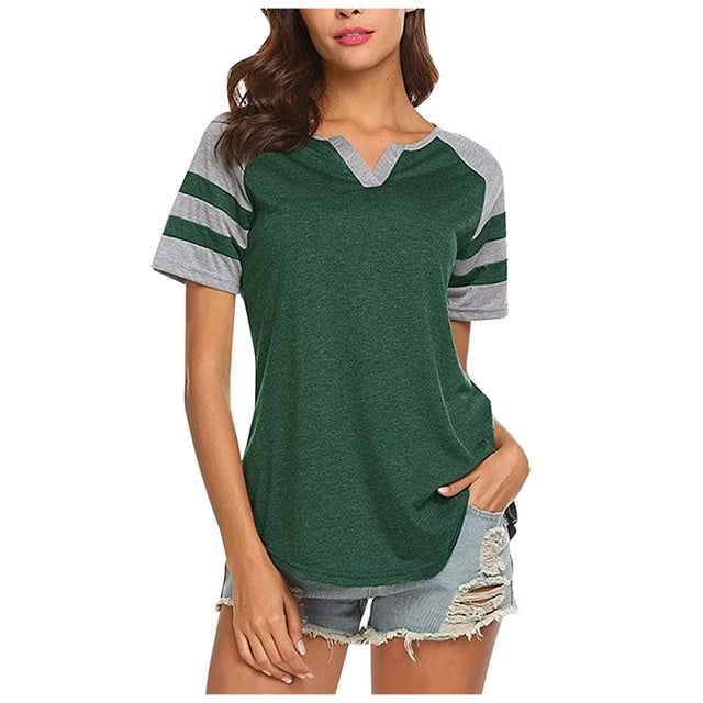 Pompotops Sweat-Shirt Quotidien à Col Rond pour Femmes Manches Longues Décontracté Ample