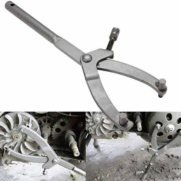 Llave De Volante Tipo Y, Llave Inglesa Ajustable, Herramientas De Reparación De Llave De Embrague Para Motocicleta Scooter Moyic VI006896-00