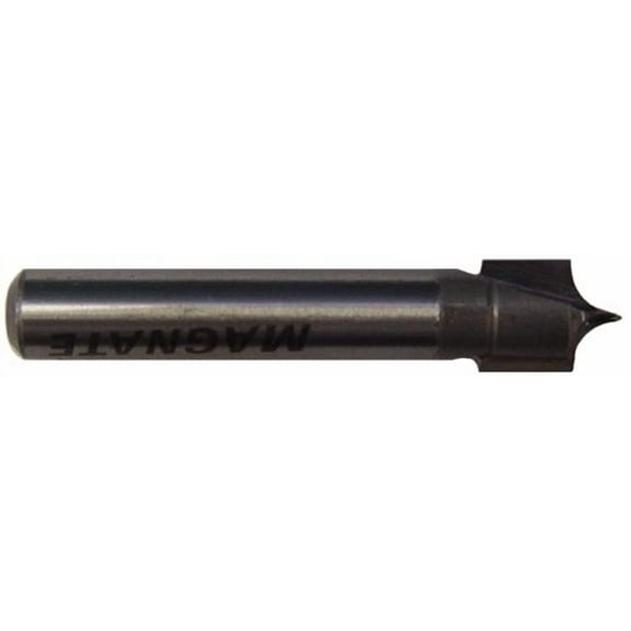Magnate 7507 Point Cutting Roundover Router Bits — 1/8" Radius; 1/4" Shank Diameter; 3/8" Cutting Length; 1-1/4" Shank Length