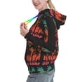 thumbnail image 2 of Salouo Go Surfer Pattern Hoodie Sweatshirts for Women, Autumn Pullover Hoodie Workout Sweat Women's Long Sleeve Preppy Sweatshirts-X-Large, 2 of 7