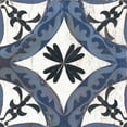 thumbnail image 3 of Vassileva, Silvia 12x12 Black Modern Framed Museum Art Print Titled - Downtown I Indigo and Cream, 3 of 5