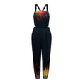 thumbnail image 4 of Azrian Women Suit Women's Jumpsuits Women's Overalls With Suspenders And Printing Casual Jumpsuit, 4 of 6