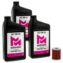 Mishon Engine Oil Change Kit for Suzuki QuadRunner Ozark 250 QuadSport Z250 MK1012792