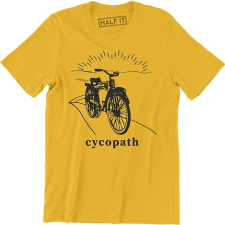 Cycopath Men s Bicycle Bikerider Psychopath Cycling Sports Road Mountain T-Shirt price history on PriceWatchPro