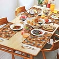 thumbnail image 2 of Placemats Set Of 4 Linen Non Slip Table Place Mats Welcome Fall Maple Leaf Pumpkins Dinner Mats for Party Kitchen Dining Decoration, 2 of 7