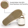 thumbnail image 5 of Toddler Little Girl Mary Jane Dress Shoes Ballet Flats for Girl Party School Shoes Bowknot Princess Shoes, 5 of 6
