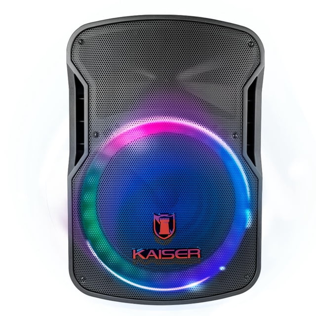 Bafle Profesional Kaiser 15 Pulgadas con Tripie y Micrófono