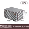 thumbnail image 1 of TopLLC Visual Clothes Storage Bag Wardrobe Sorting Storage Box Portable Storage Bag Winter Quilt Storage Box, 1 of 3