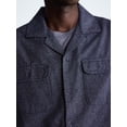thumbnail image 4 of Free Assembly Men's Brushed Canvas Oxford Shirt, Sizes XS-3XL, 4 of 5