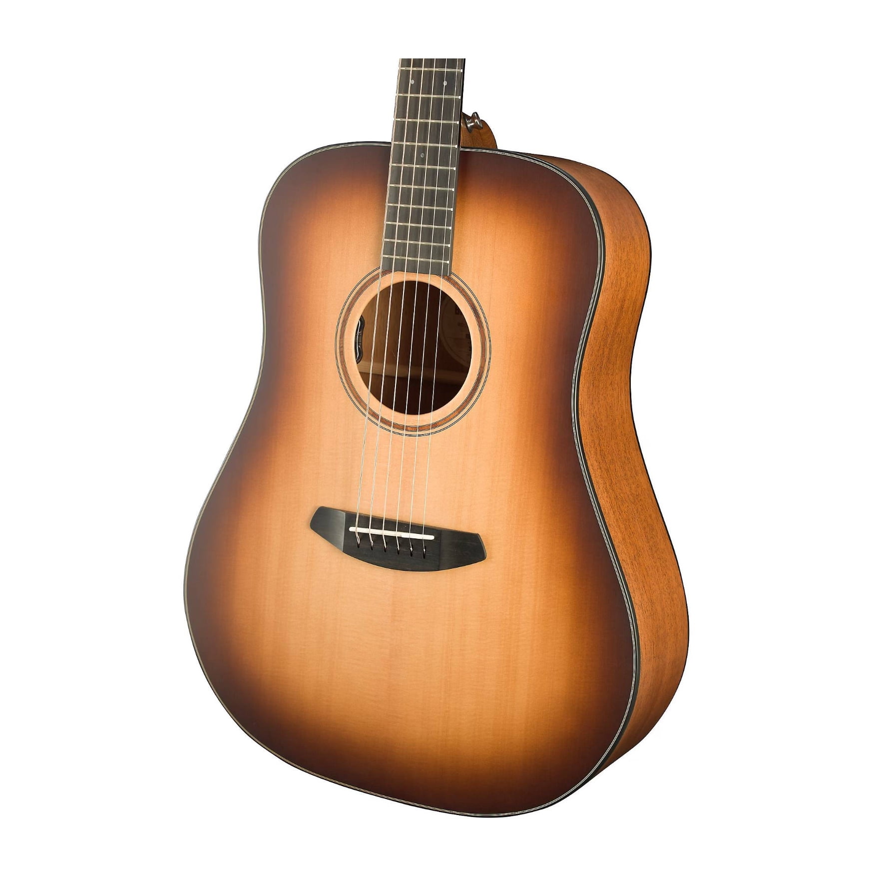 Breedlove Roots Dreadnought Sitka Spruce 6-String Acoustic Electric Guitar with African Ebony Fingerboard (Satin Edgeburst)