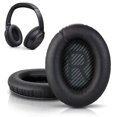 thumbnail image 1 of Par de almohadillas de repuesto para auriculares supraaurales Bose QC35 QC35ll, color negro, 1 of 6