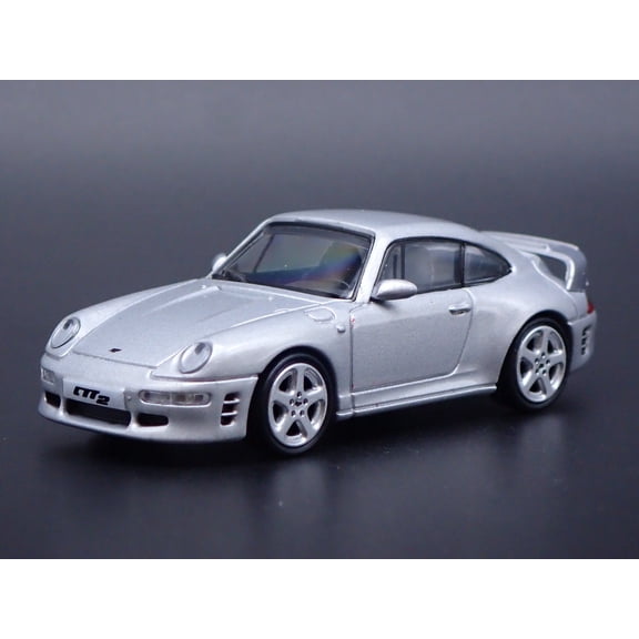 Open Box 1995-1997 PORSCHE 911 CARRERA TURBO 993 RUF CTR2 1:64 SCALE DIECAST MODEL CAR