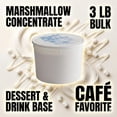 thumbnail image 3 of J. Hungerford Smith Marshmallow Topping, Gourmet Whipped Dessert Concentrate, 3 lb (1.36 kg) Resealable Tub, 3 of 7
