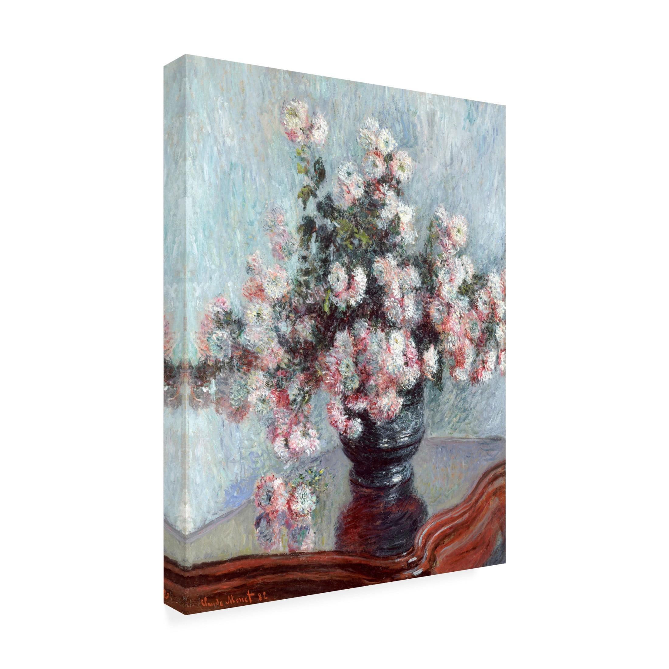 Trademark Fine Art Pictufy Chrysanthemums Canvas Wall Art