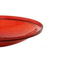 thumbnail image 3 of Achla Designs Hand Blown Glass Birdbath with Miniature Stand, Tomato Red, 3 of 6