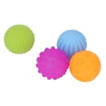 thumbnail image 3 of Baby Textured Sensory Balls, Interactive  Child Touch Hand Ball Toy Educational Reliable Reduces Boredom  For Baby, 3 of 8