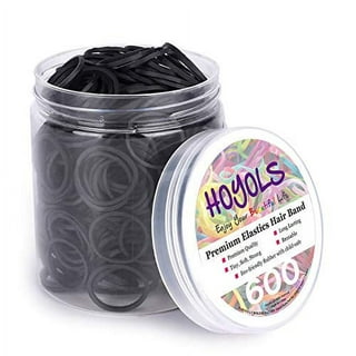 HOYOLS Baby Hair Ties Hair Rubber Bands for Toddler Infants Kids Girls Thin  Small Hair Elastics TPU 1500 Piece Pack 1500 Count (Pack of 1)  2.Multi-Color 1500 pcs 