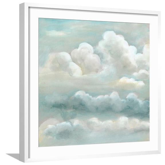 Art.com Cloud Study II Art Print by Naomi McCavitt, White Frame Wall Art, 29" x 29"