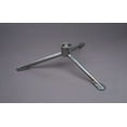 thumbnail image 1 of Heng s Industries Table Leg Base HG-TL Tripod Foldable Base; Surface Mount; Extends 24 Inch; Folds 4 Inch To 16 Inch; Aluminum, 1 of 5