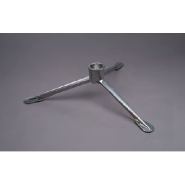Heng s Industries Table Leg Base HG-TL Tripod Foldable Base; Surface Mount; Extends 24 Inch; Folds 4 Inch To 16 Inch; Aluminum
