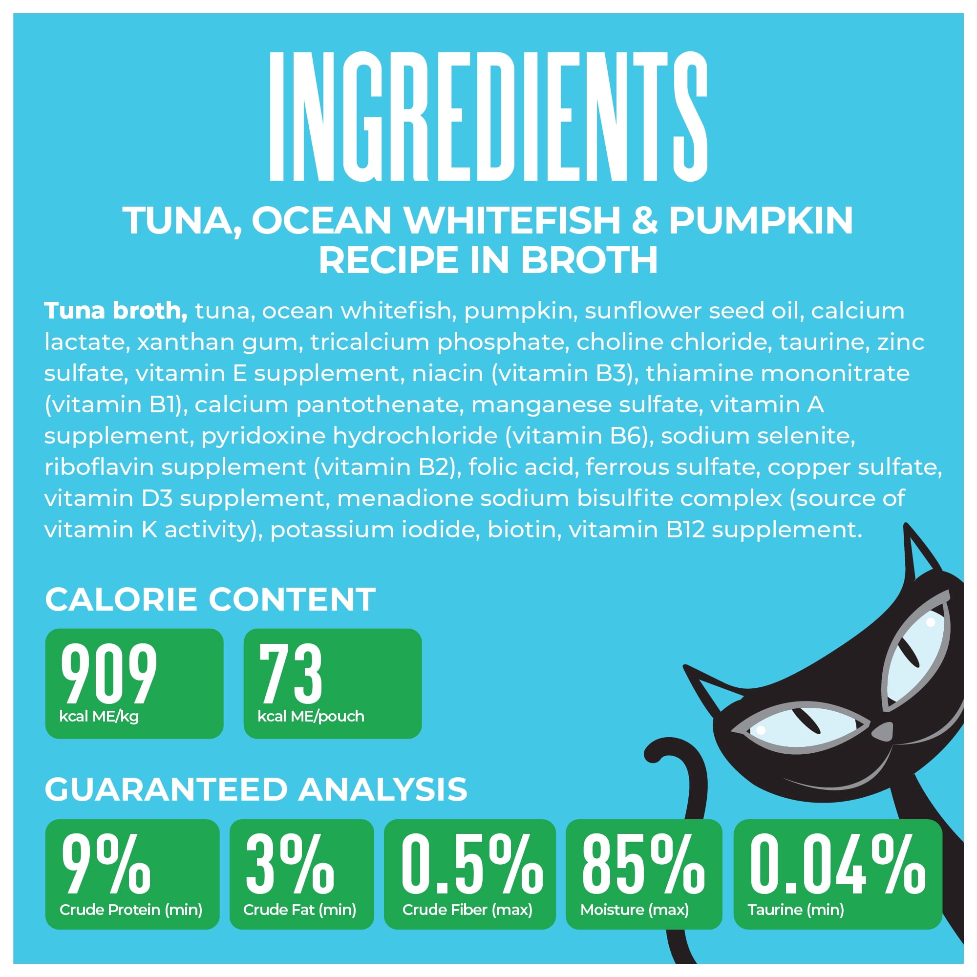 (12 pack) Tiki Cat Friends Tuna, Ocean Whitefish & Pumpkin, 2.8 oz. Pouch