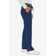 thumbnail image 4 of MED COUTURE Women Yoga 2 Cargo Pocket Pant, Color: Navy, Size: S (8758P-NAVY-S), 4 of 5
