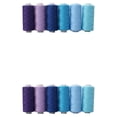 thumbnail image 2 of Transemion 1/2/3 Premium Polyester Thread Spools - Kit For Home Sewing Polyester Is Blue 6 color line 2PCS, 2 of 6