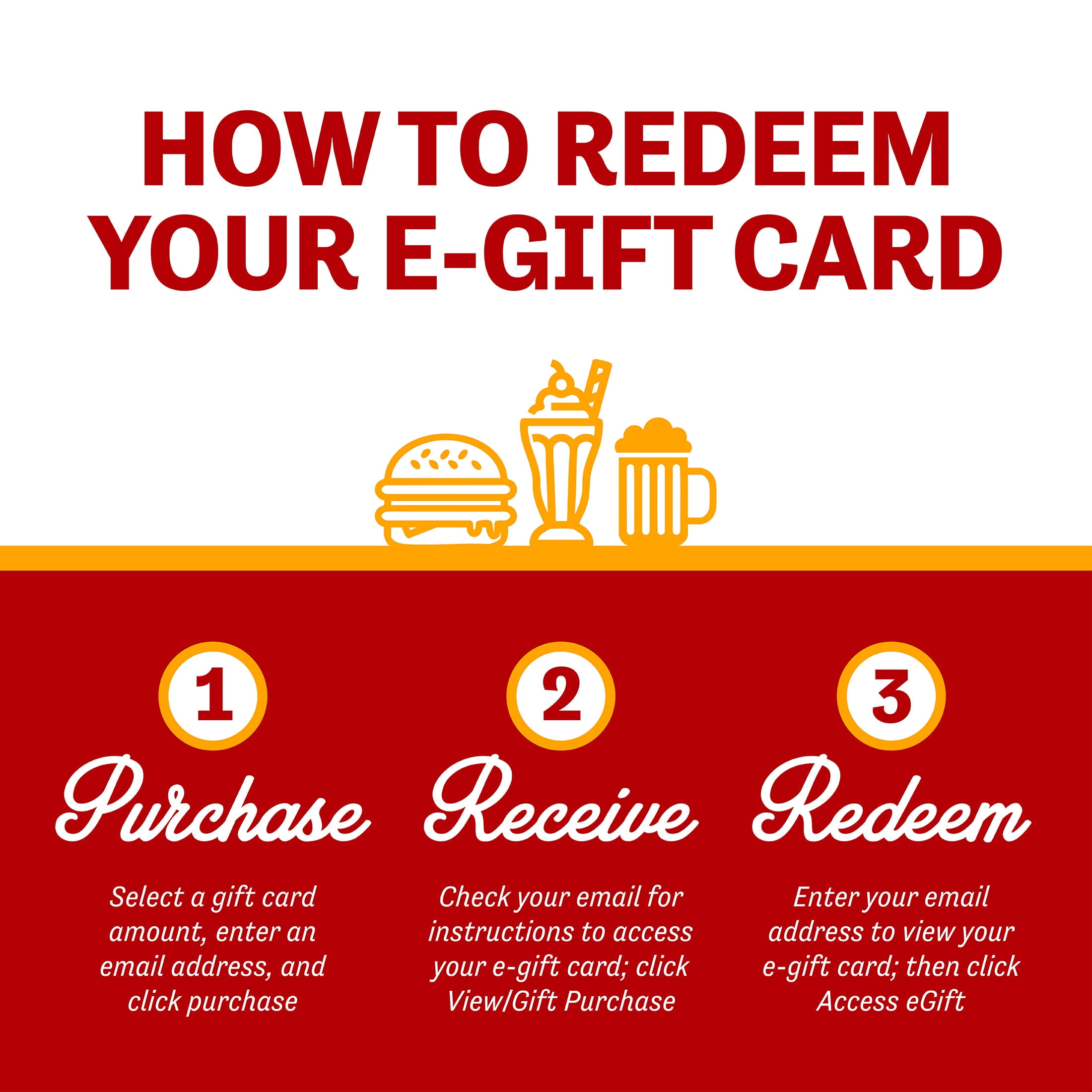 Red Robin $15 Thank You eGift Card [Email Delivery]