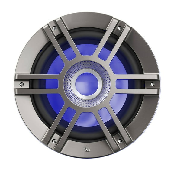 Infinity KAPPA1050MAM - Kappa Marine KAPPA1050M Titanium 10" Premium RGB LED Subwoofer